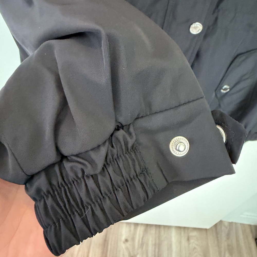 Michael Kors Black Utility Jacket - Picture 7 of 10